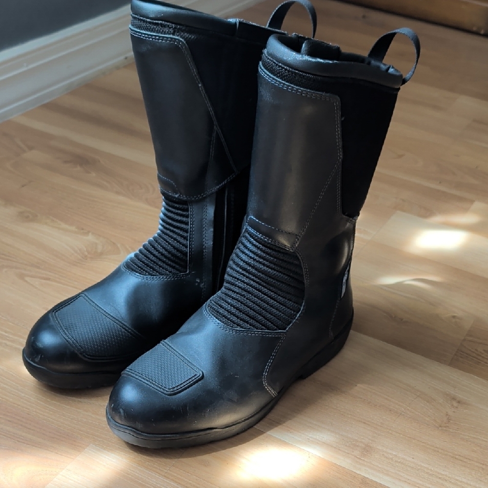 BMW Black Men's Motorcycle Boots